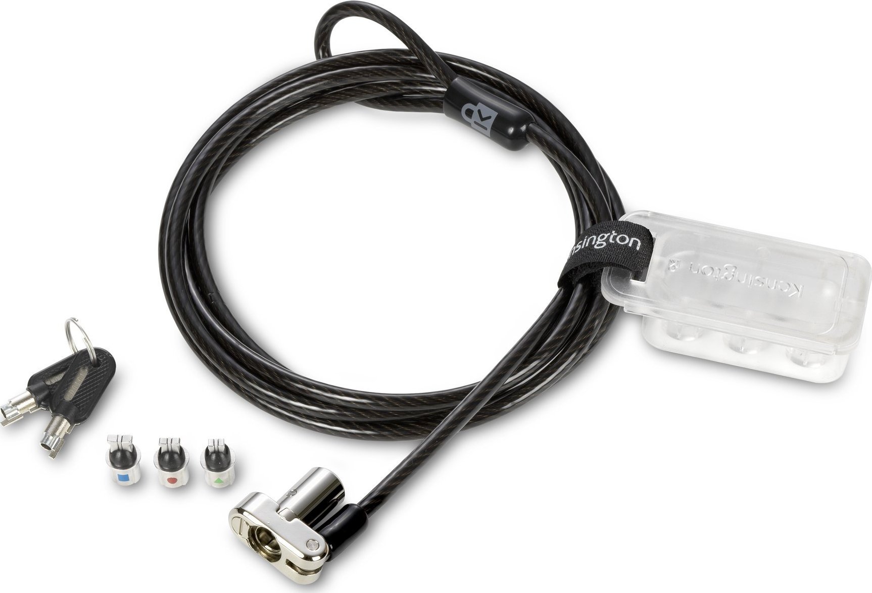 Bezpečnostní kabel Kensington Univerzální bezpečnostní kabel 3 v 1