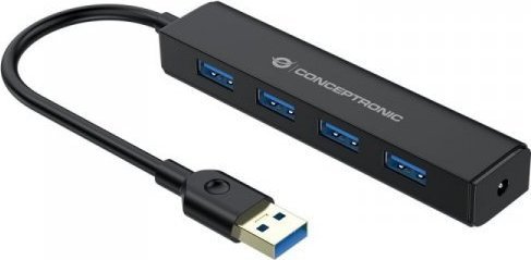 Conceptronický USB HUB Conceptronický USB HUB černý