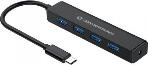 Conceptronický USB HUB Conceptronický USB HUB čierny