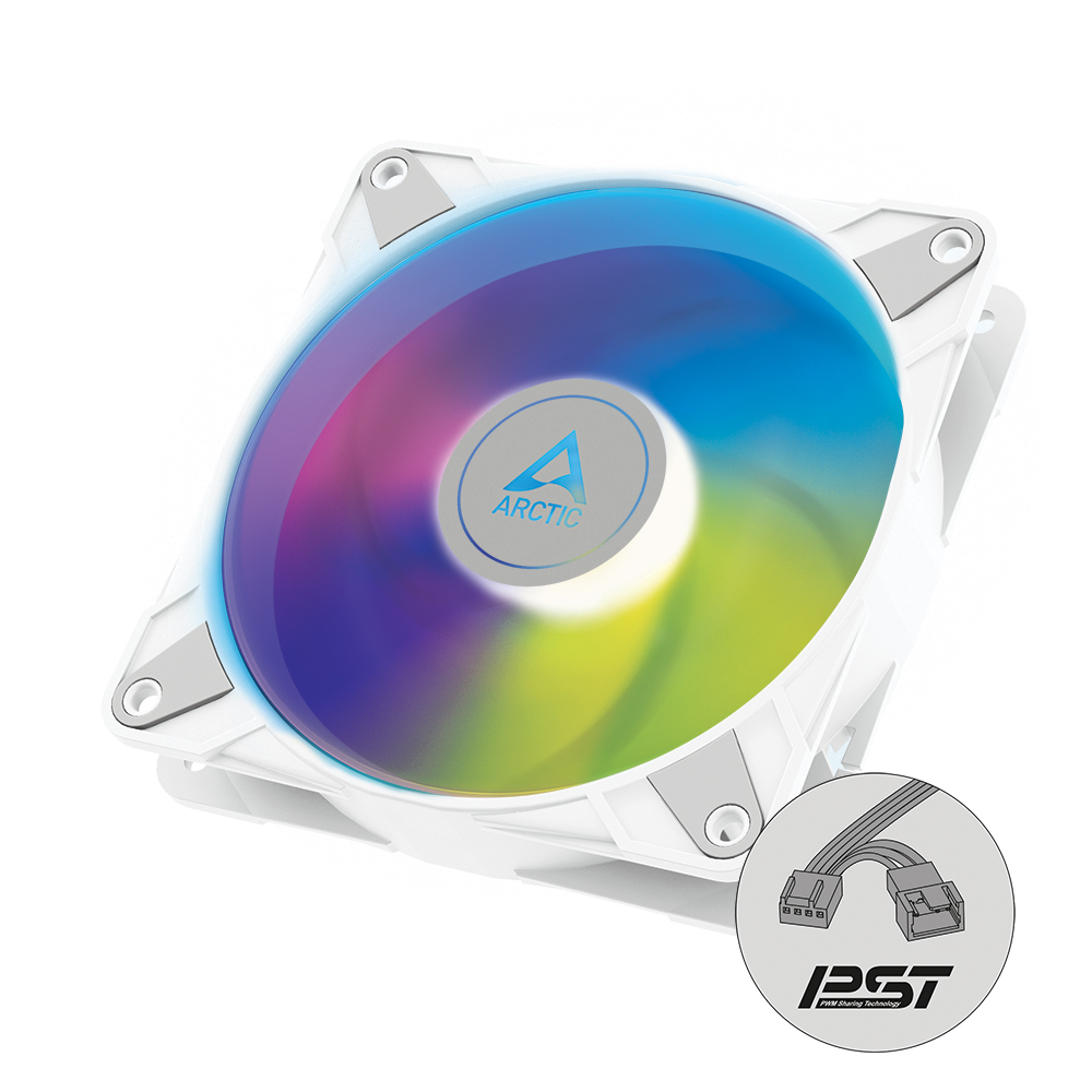 ARCTIC P12 PWM PST A-RGB 0dB White