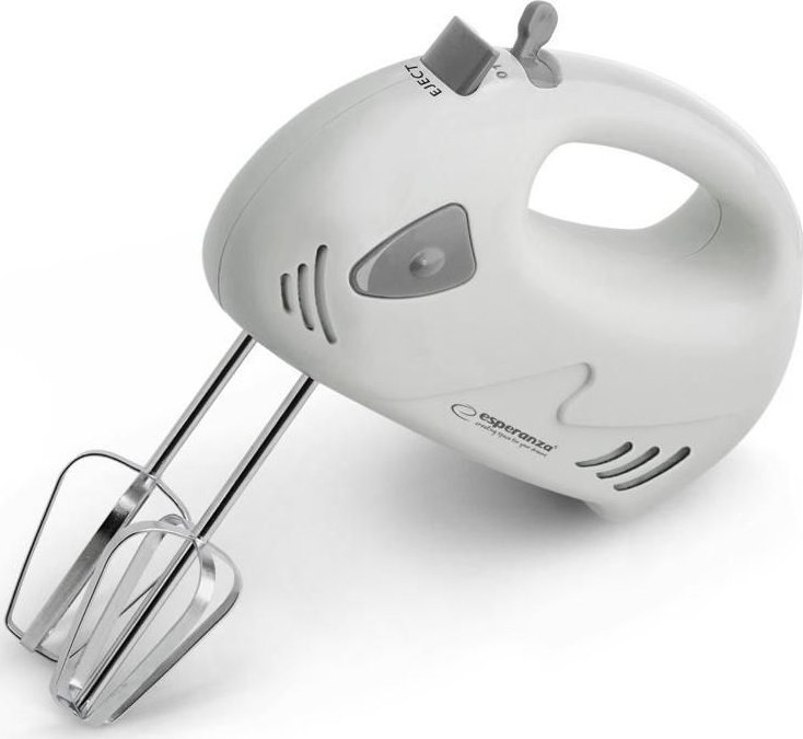 Esperanza EKM007WE mixér Ruční mixér Grey White 150W