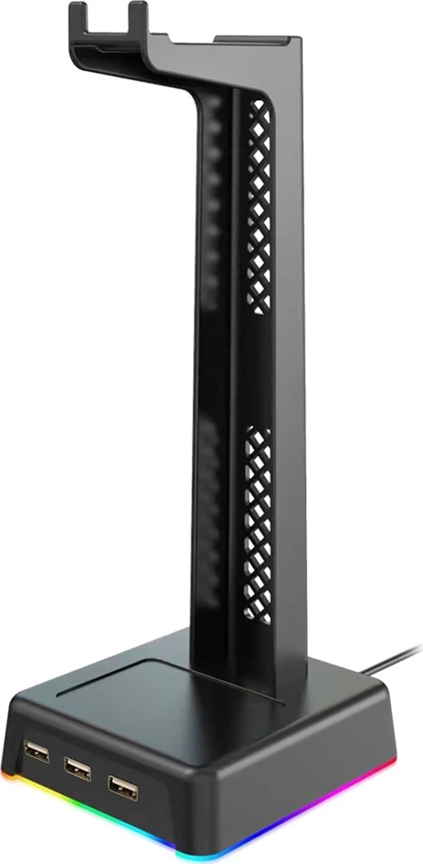 Vakoss Headphone stand with USB HUB ST-