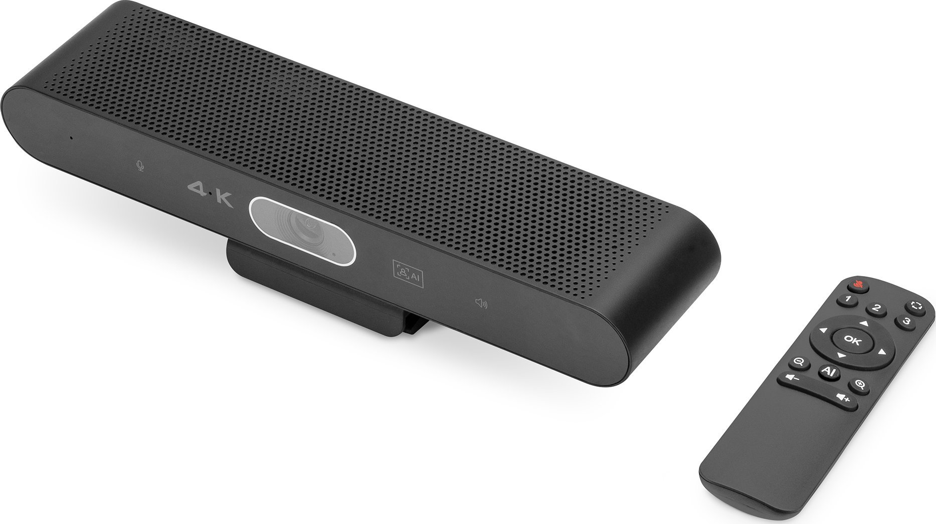 DIGITUS All-In-One VideoBar Mini 4K VideoconferenceSystemSet ePTZ