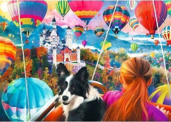 Trefl Festival spirálových puzzle balónků