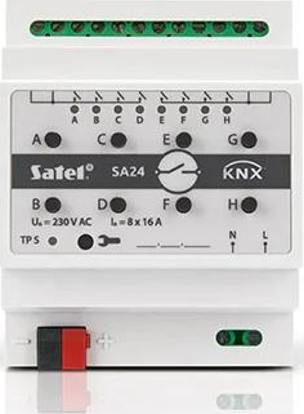 Satel SATEL KNX 8-kanálový spínací aktor KNX-SA24