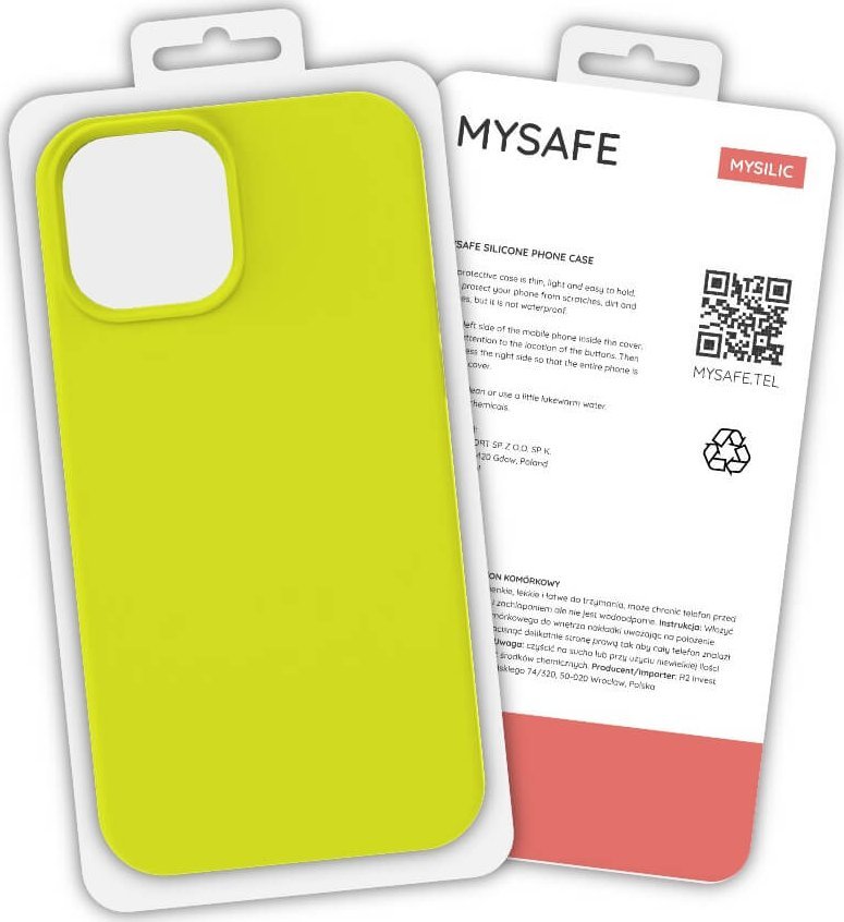 Mysafe MYSAFE SILIKONOVÉ POUZDRO SAMSUNG GALAXY S21 PLUS ŽLUTÝ BOX