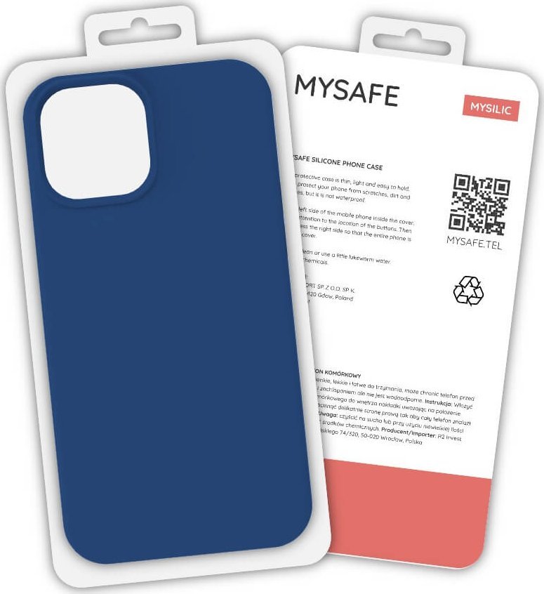 Mysafe MYSAFE SILIKONOVÉ POUZDRO SAMSUNG GALAXY S21 PLUS NAVY BLUE BOX