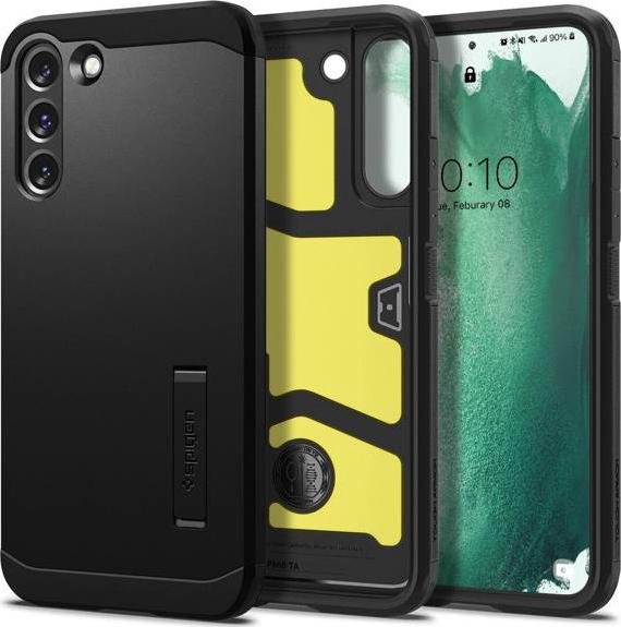 Spigen SPIGEN TOUGH ARMOR GALAXY S22+ PLUS ČERNÝ