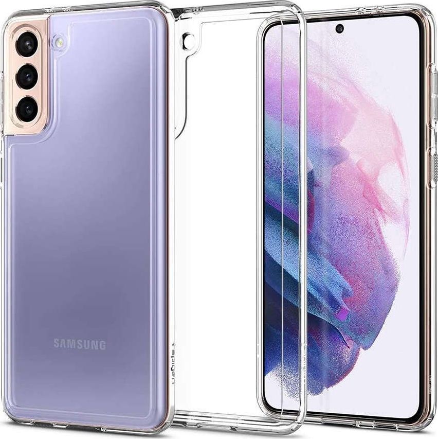 Spigen Pouzdro ULTRA HYBRID pro Galaxy S21 CRYSTAL CLEAR univerzální