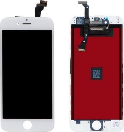 Renov8 Display LCD + dotyková obrazovka pro iPhone 6 – bílá (zcela nový LG displej)