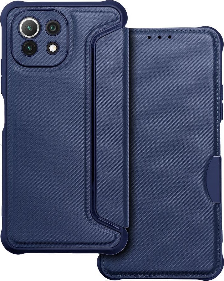 OEM púzdro na knihy RAZOR pre XIAOMI Mi 11 Lite 5G / Mi 11 Lite LTE (4G) / Mi 11 Lite NIE modré