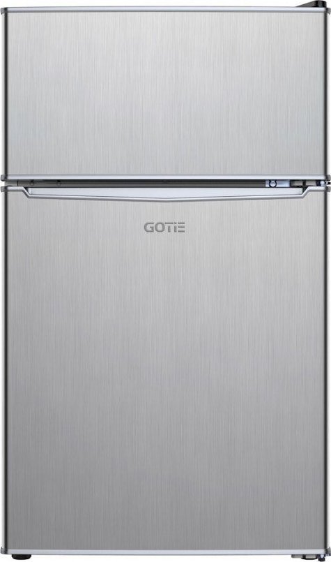 GLZ-85I podpultová chladnička s mrazničkou, nerez