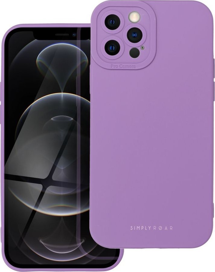 Puzdro ROAR Roar Luna - pre iPhone 12 Pre Purple