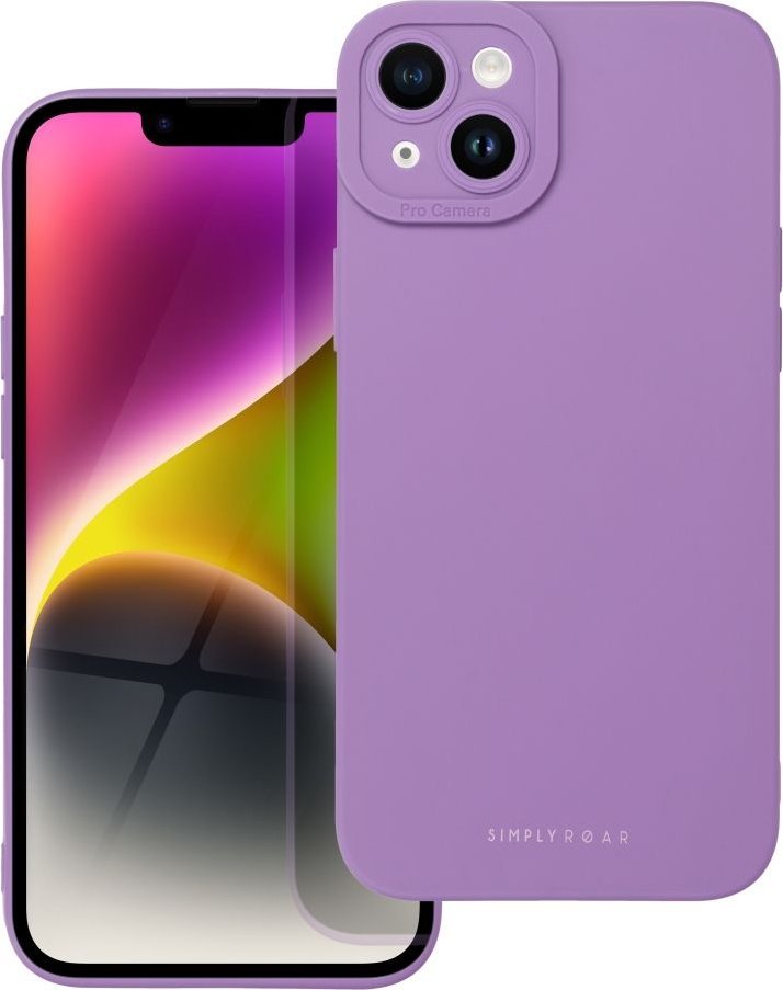 Puzdro ROAR Roar Luna - pre iPhone 14 Plus Purple