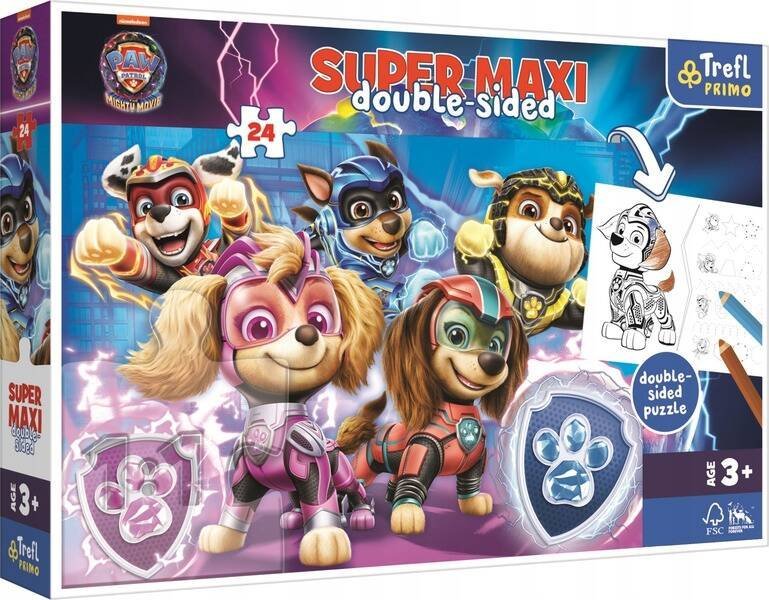Trefl Puzzle 24 dílků Super Maxi Paw Team Paw Patrol