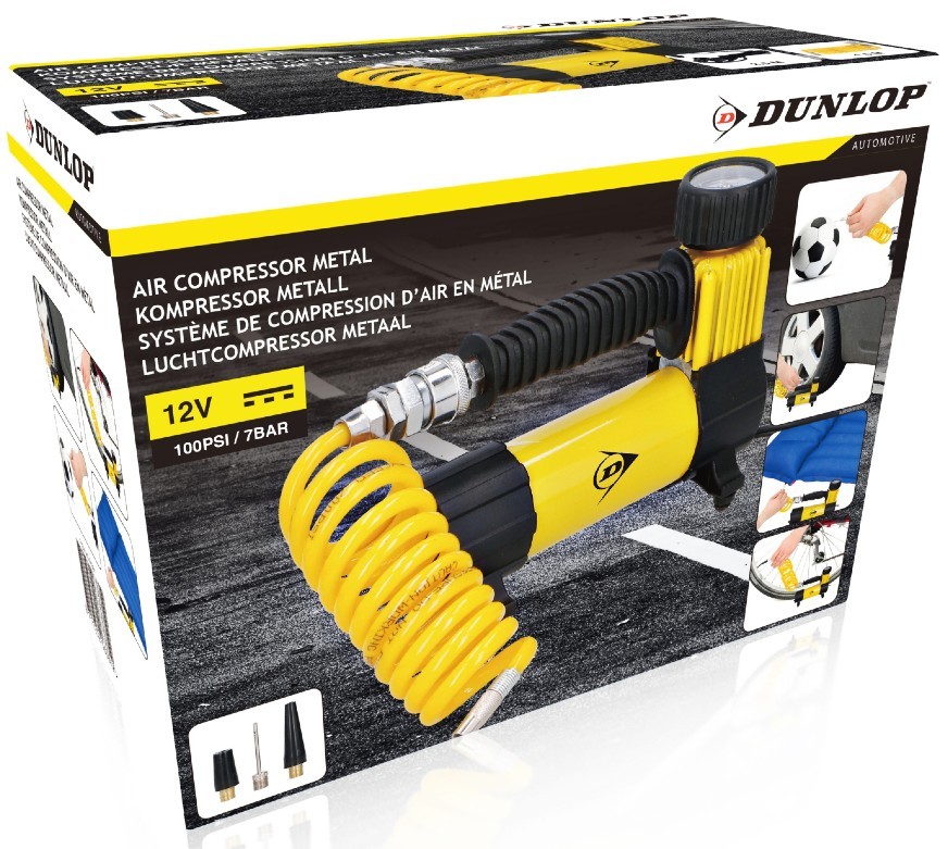 DUNLOP Vzduchový kompresor multifunkčníED-206381