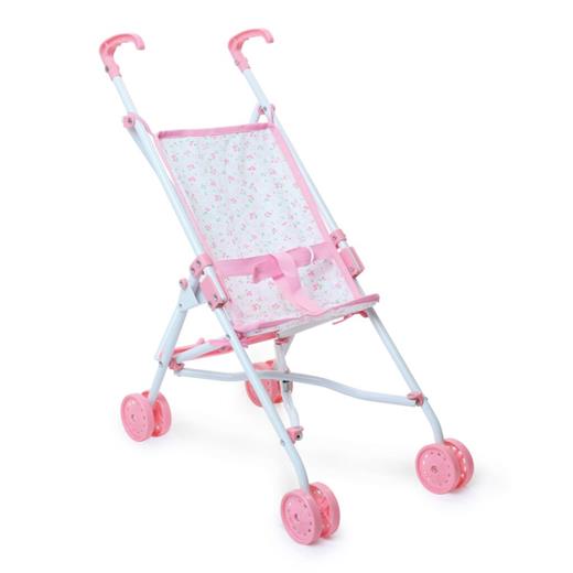 Hračka Petitcollin Skládací kočárek Petites Fleurs (pro panenku do 52 cm)