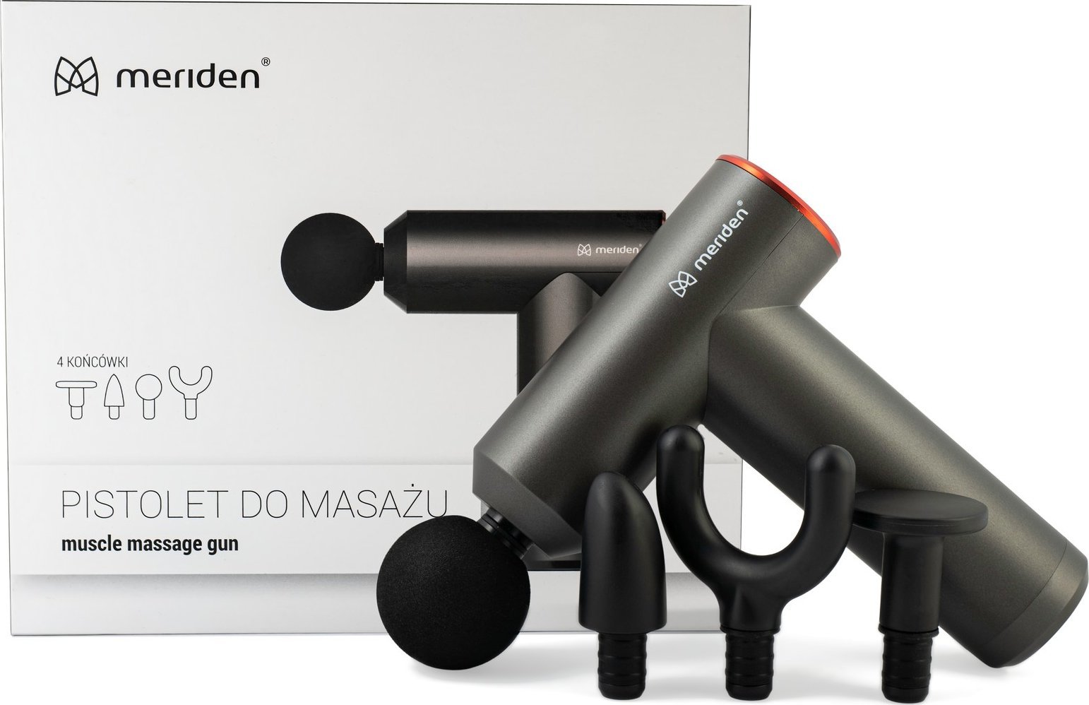 Masážní přístroj Meriden MERIDEN MASÁŽNÍ PISTOLE PG-M190