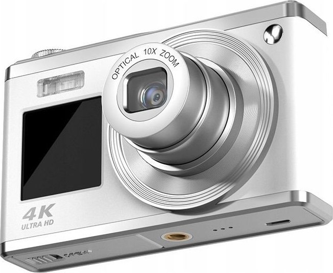 Digitální fotoaparát Xrec Digitální fotoaparát Xrec C23 60 mp 4k 10x zoom optický / bílý