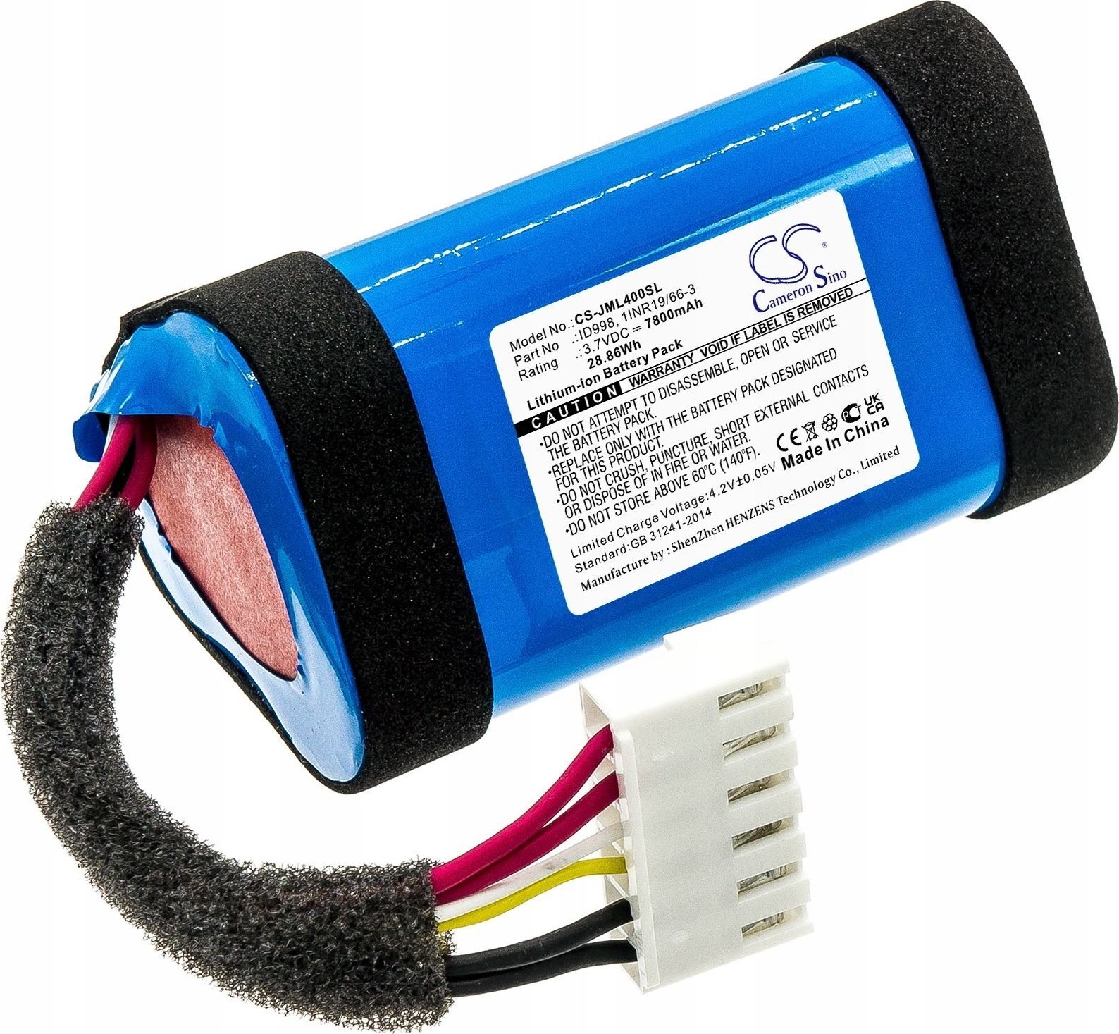 Cameron Sino dobíjecí baterie typ Id998 1inr19/66-3 Sun-inte-118 Iy1068 pro Jbl Charge 4 / 4j / 4blk / Cs-jml400sl