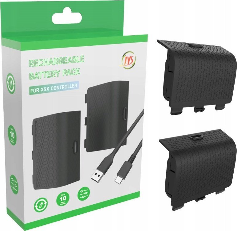 JYS 2x dobíjecí baterie pro ovladač / Xbox One X / JYZ-x131