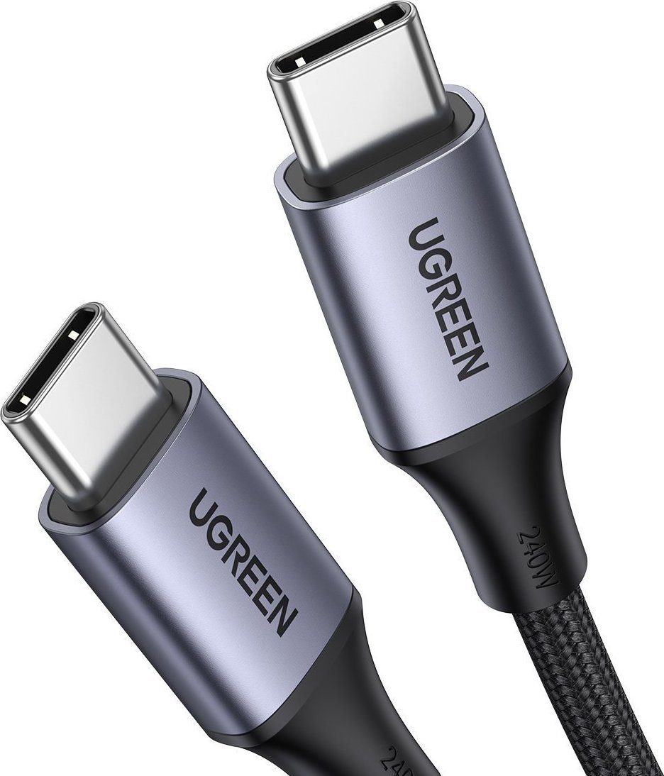 Ugreen USB-C - USB-C USB kabel 2 m šedý (90440)