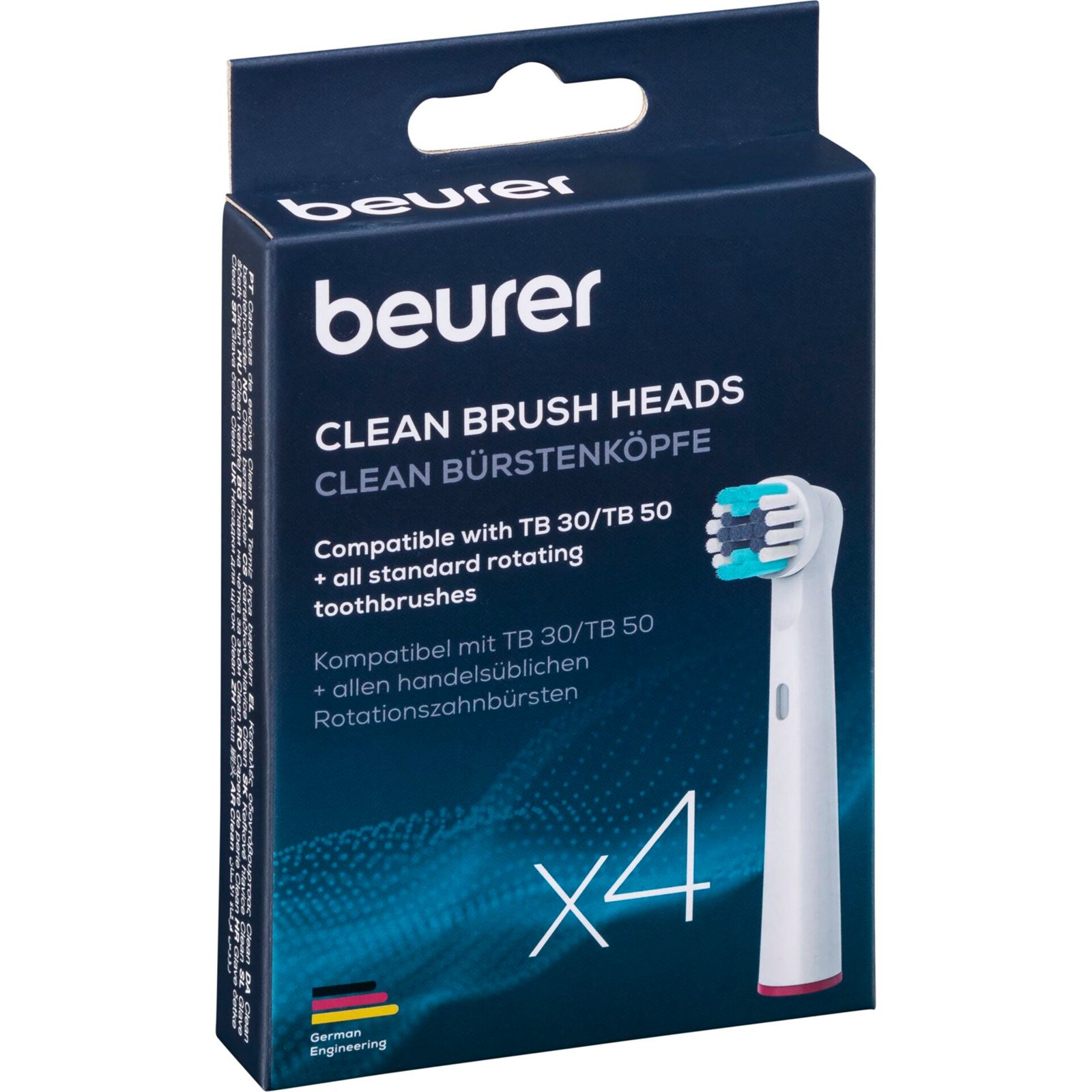 Beurer TB 30/50 Brush Head Sensitive 4x