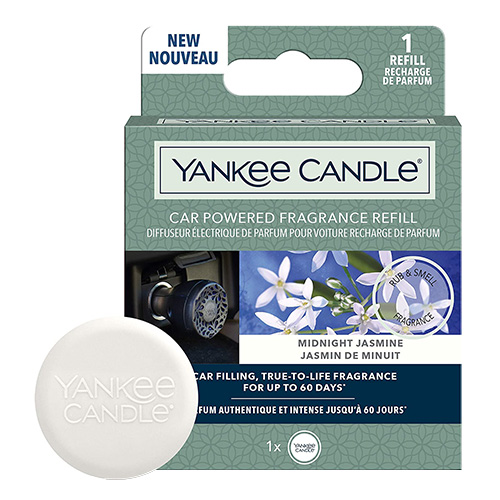 Náplň vůně do auta Yankee Candle, Půlnoční jasmín, 1 ks