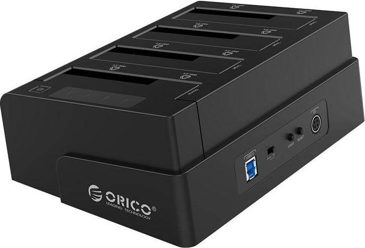 Dokovací stanice pro pevné disky Orico Clone 2.5 / 3,5  4 pozice USB3.0 1 až 3 (černý)