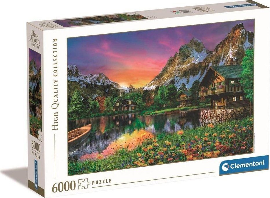 Clementoni High Quality Collection - Jezero v Alpách, hlavolam