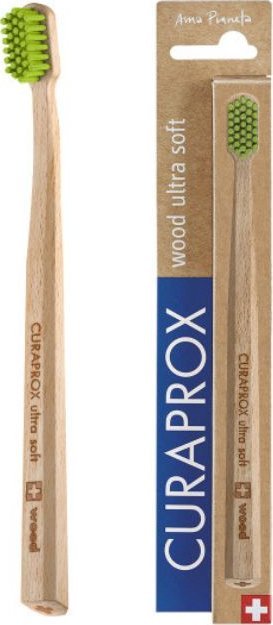 Curaprox Compact ultra soft zubní kartáček CS WOOD (4440)