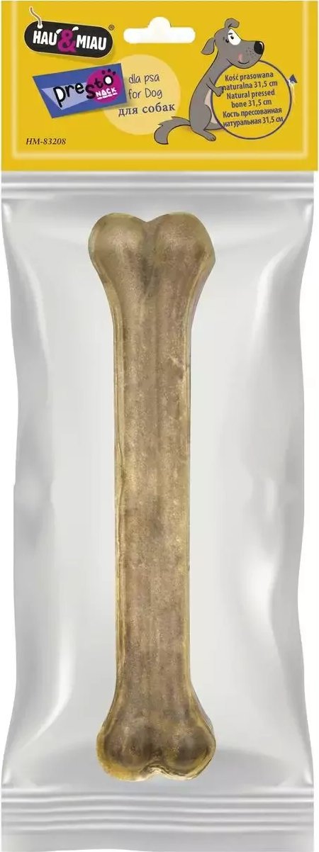 Hau&Miau NATURAL LISOVANÁ KOST, 31,5 cm, 10 ks/bal., 3,2 kg/bal.