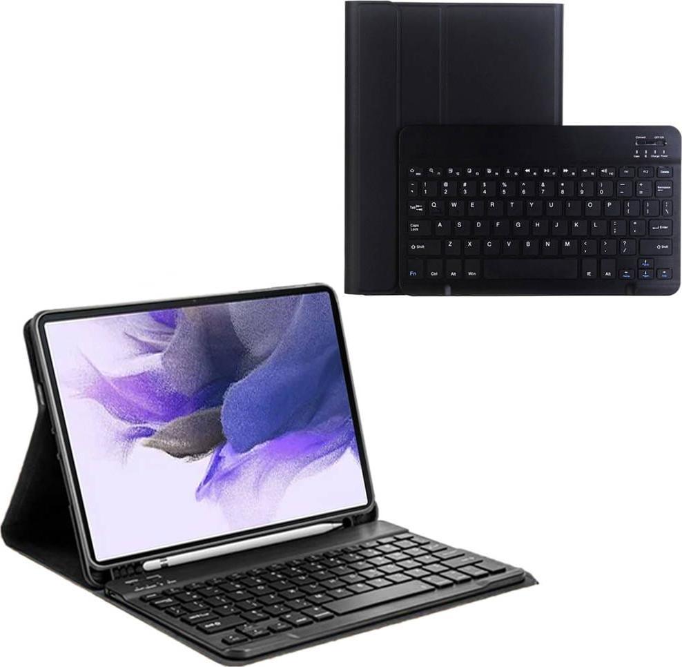 Strado Univerzální kryt s klávesnicí pro Samsung Galaxy Tab S7 FE/ S7 Plus - CFS7FE (černý)