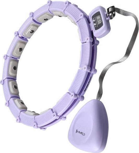 HMS HHM14 HULA HOP FIALOVÁ S MAGNETY A ZÁVAŽÍM + POČÍTADLO HMS