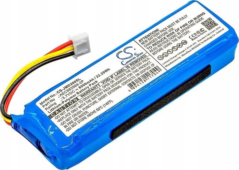 Cameron Sino Dobíjecí baterie typu AEC982999-2P pro JBL Charge / CS-jmd200sl