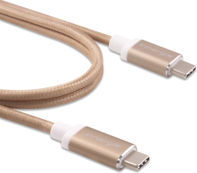 Innergie USB kabel USB-C - USB-C 1 m zlatý (3082175400)