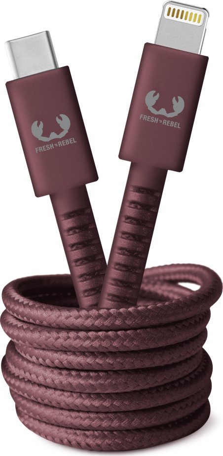 Fresh n Rebel USB-C – Lightning kabel 2 m hnědý (002149940000)