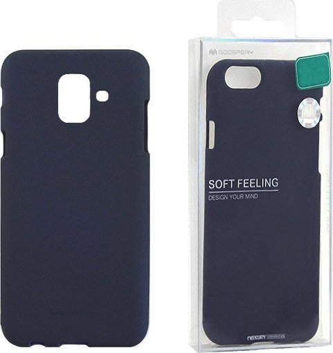 Puzdro Mercury Soft Feeling pre Apple iPhone 14 modré