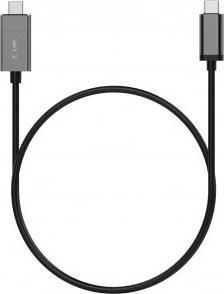 LMP Kabel USB-C - USB-C 1,8 m černý (LMP-USBC-MB18-SG)