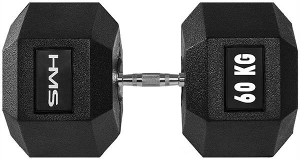 HMS Pogumovaná činka Hex Pro 1 x 60 kg
