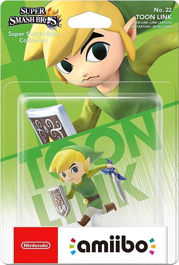 Nintendo Figurka Amiibo / Kolekce Super Smash Bros. / Toon Link č. 22