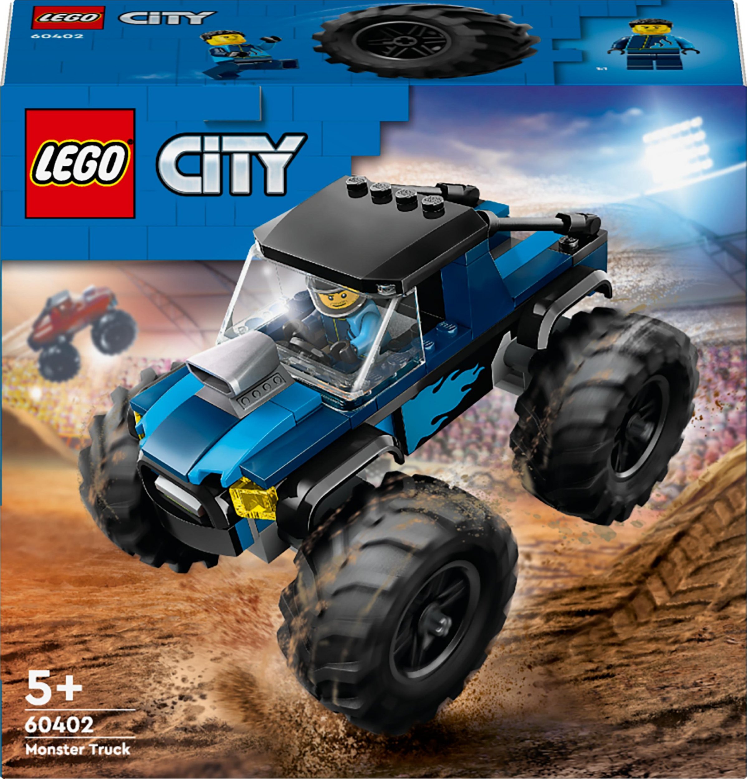 LEGO 60402 City Blue Monster Truck, stavebnice
