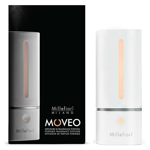 Aroma difuzér Millefiori Milano, MOVEO | bílý, USB