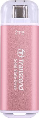 Pendrive Transcend SSD USB-C 2TB EXT. PINK/TS2TESD300P TRANSCEND