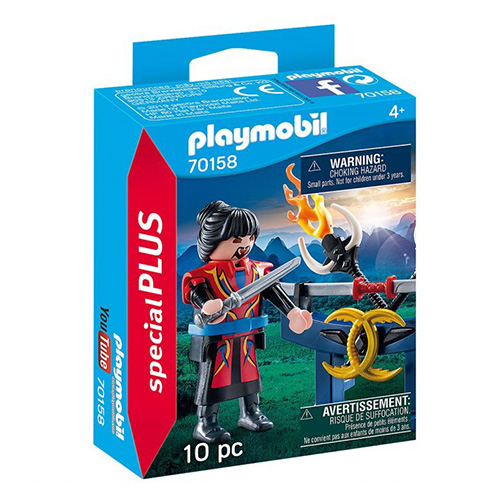 Samuraj Playmobil, Rytíři a barbaři, 10 dílků