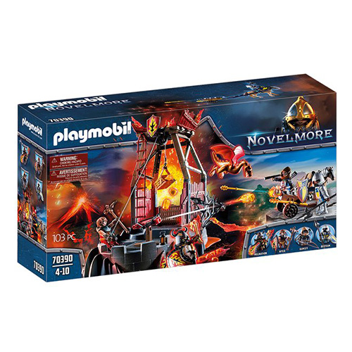 Burnhamská lávová jeskyně Playmobil, Novelmore, 103 dílků