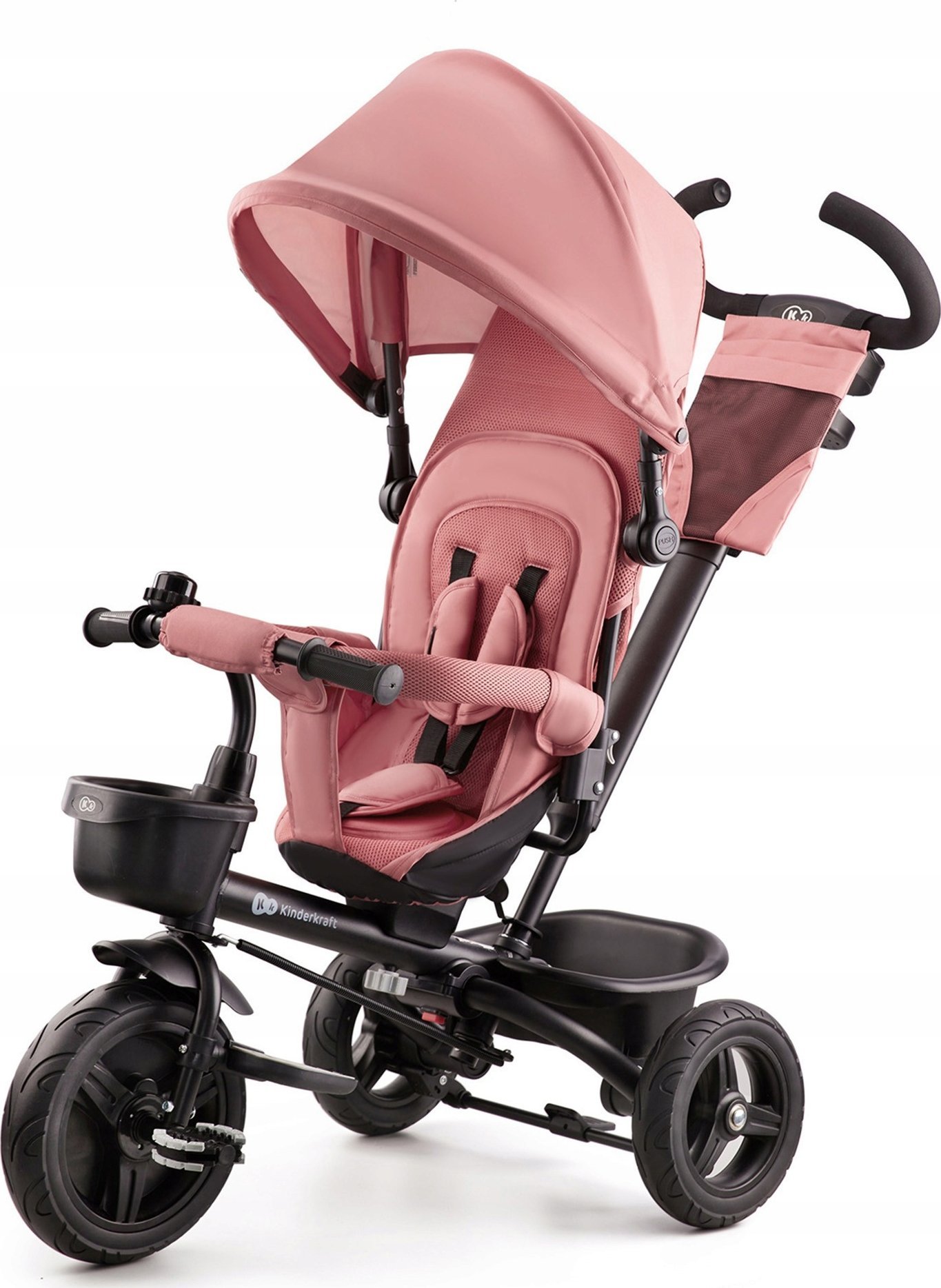 KinderKraft AVEO růžová tříkolka