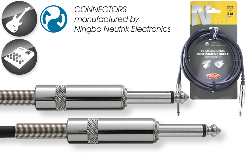 Stagg NGC6, kabel JACK/JACK, 6 m
