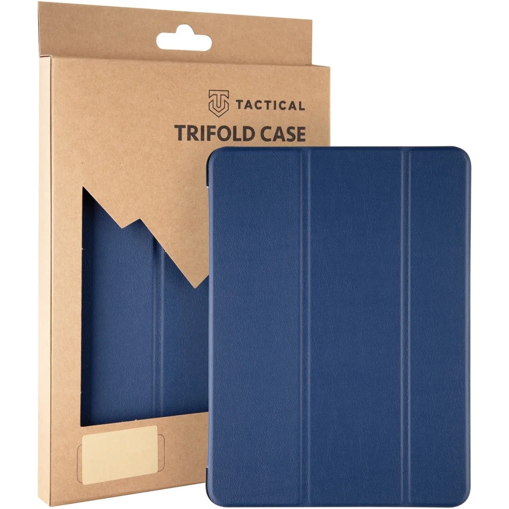 Tactical Book Tri Fold Pouzdro pro Samsung Galaxy TAB A9+ 11  Blue