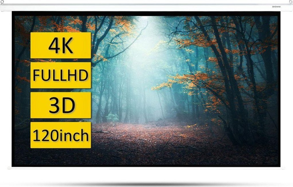 Projekční plátno Overmax Overmax Automatic Screen 120 závěsné projekční plátno